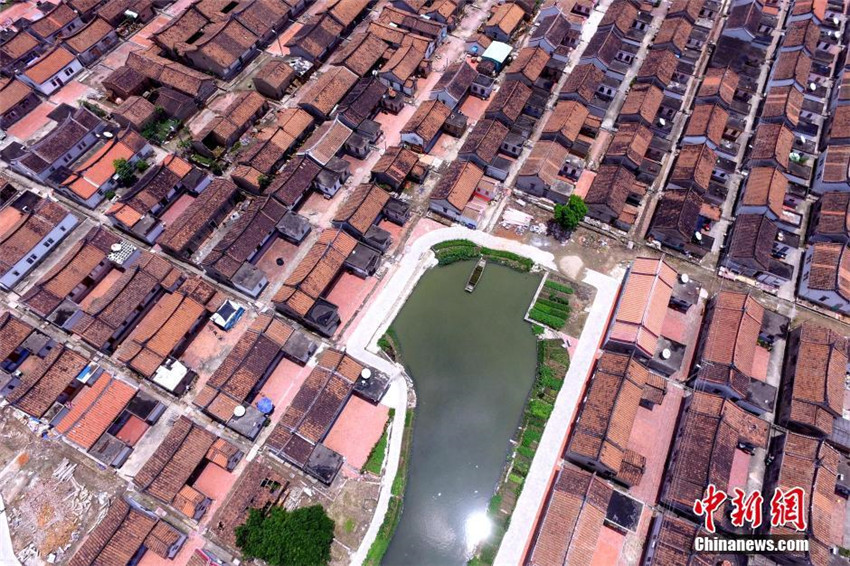 Luftbilder: Wasserdorf in Fujian