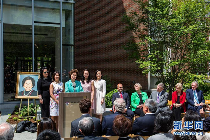 Harvard er?ffnet erstes Geb?ude mit dem Namen einer überseechinesin