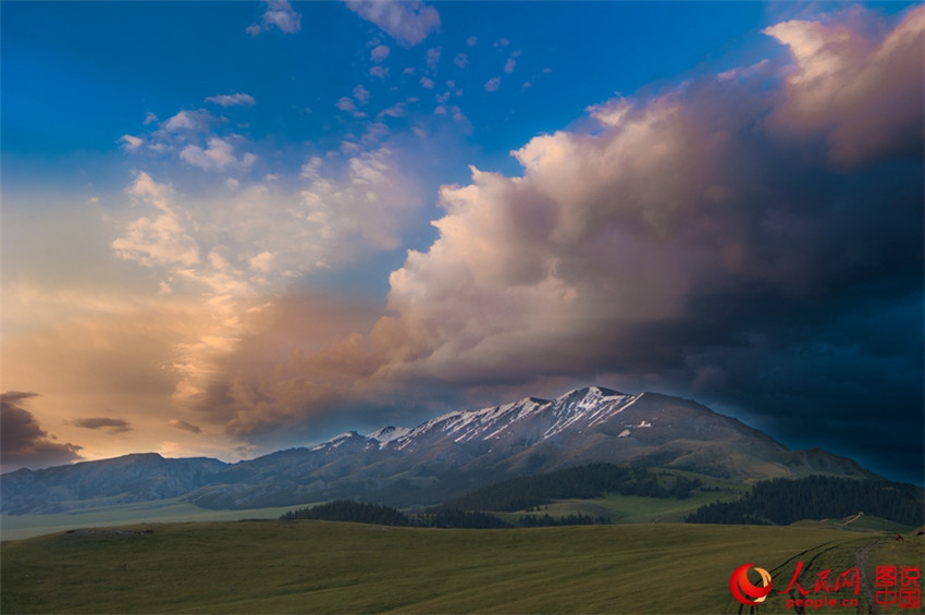 Faszinierender Sayram-See in Xinjiang