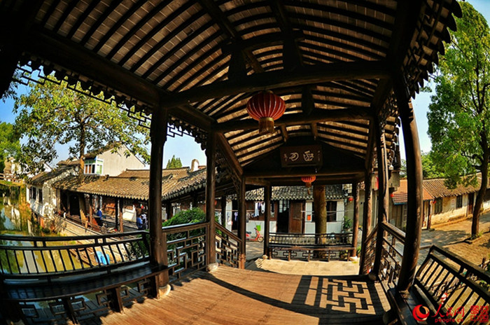 Die sch?ne alte Stadt Xinchang