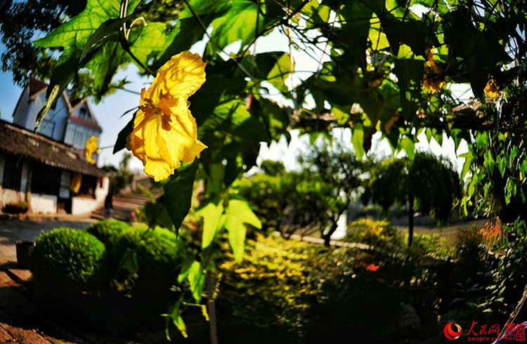 Die sch?ne alte Stadt Xinchang