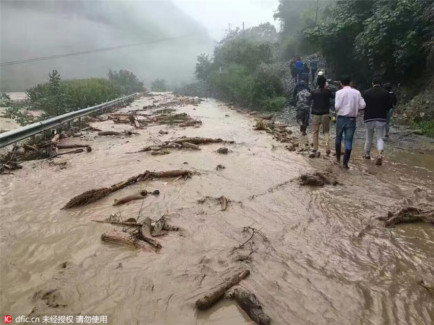 Schwere Erdrutsche in Südchina