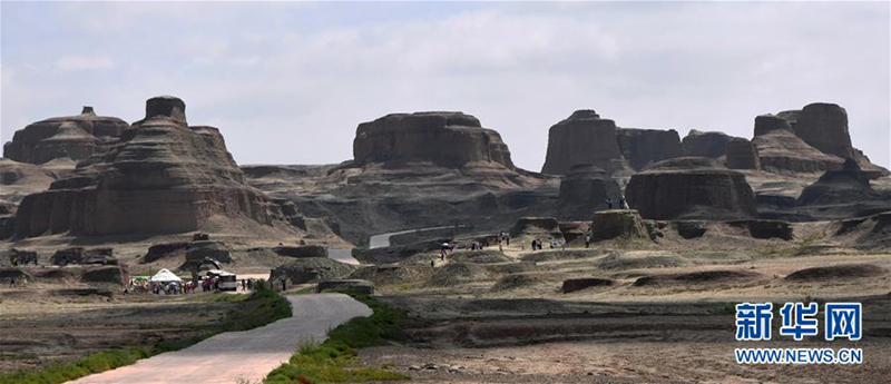 Die beliebte ?Stadt der Teufel“ in Karamay