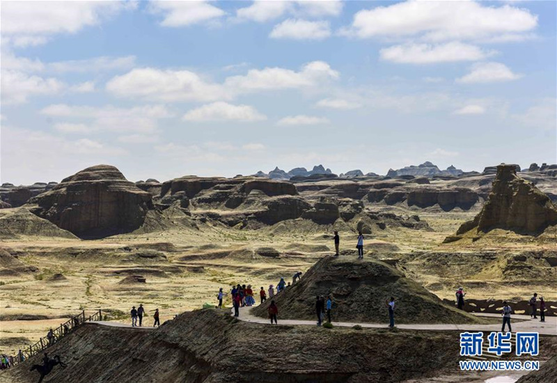 Die beliebte ?Stadt der Teufel“ in Karamay