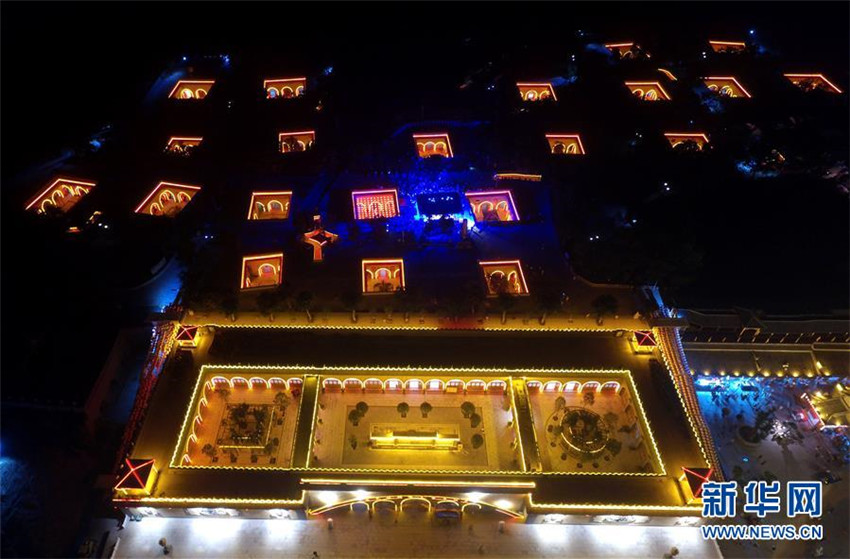 Unterirdische ?Siheyuan“ in Henan