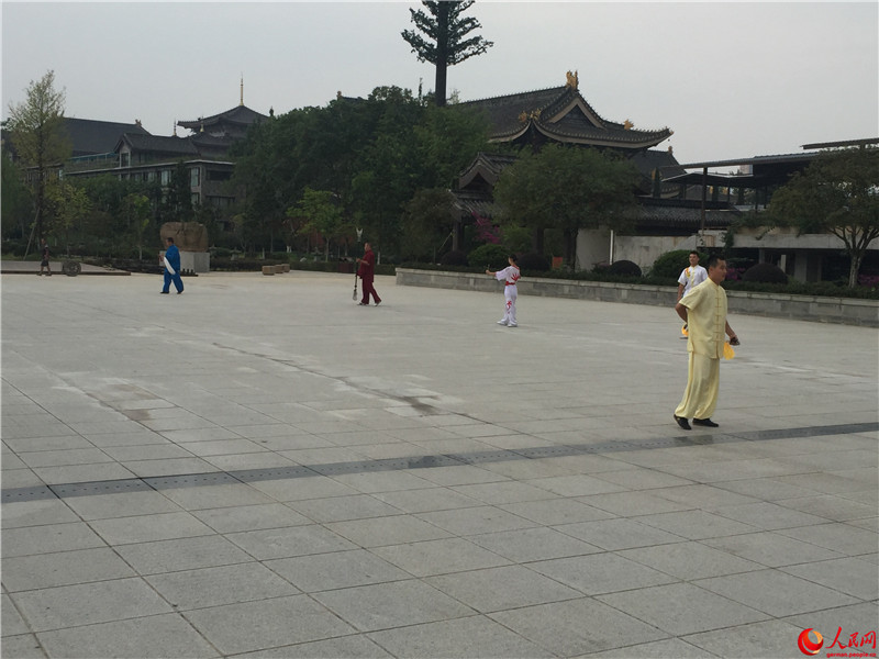 Besuch des Gro?en Buddha und Erlebnis des Emei-Schwertstils