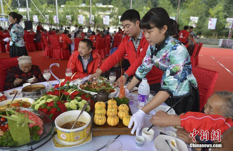China feiert das Chongyang-Fest