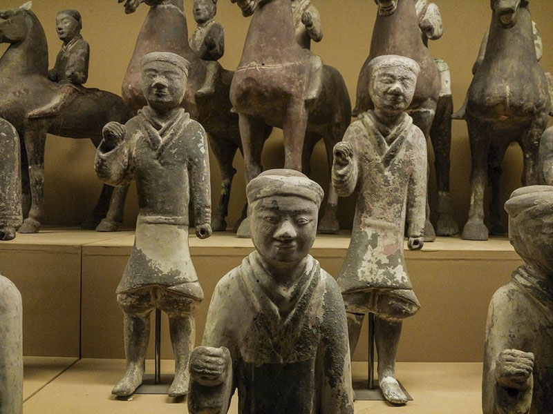 Ausstellung von Terrakotta-Ehrengardisten in Xi’an