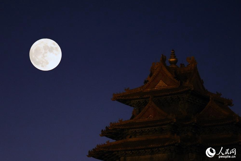 Gr??ter Supervollmond des 21. Jahrhunderts in China