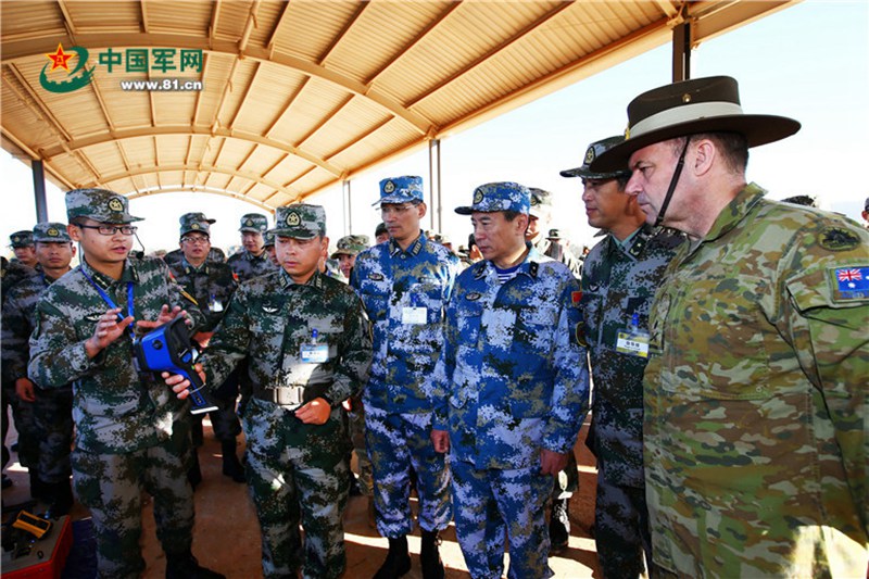 China und USA üben gemeinsam 