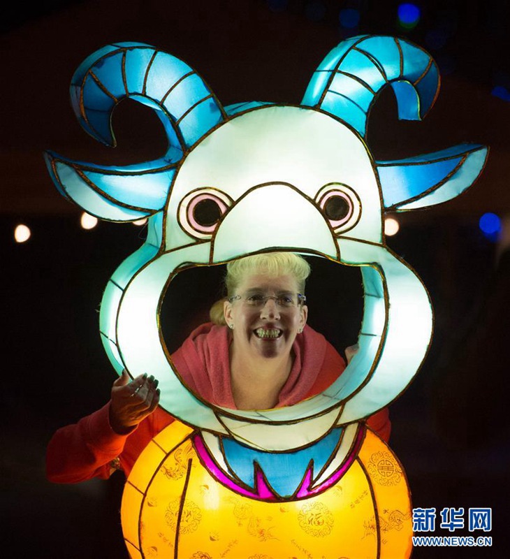 Festival der chinesischen Farblaternen in den USA er?ffnet