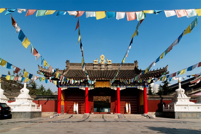 Guangren-Tempel in Xi′an – Ein Tempel des Kaiserhofs