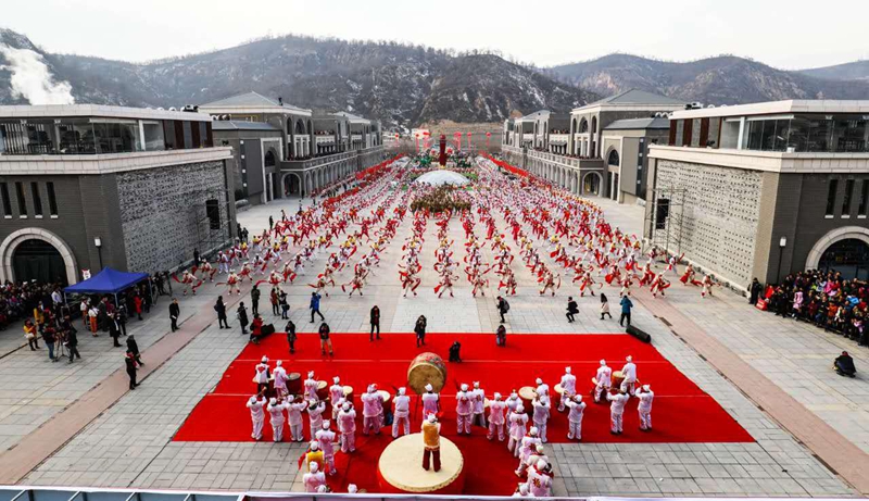 Guinness-Weltrekord der Hüfttrommeltanz