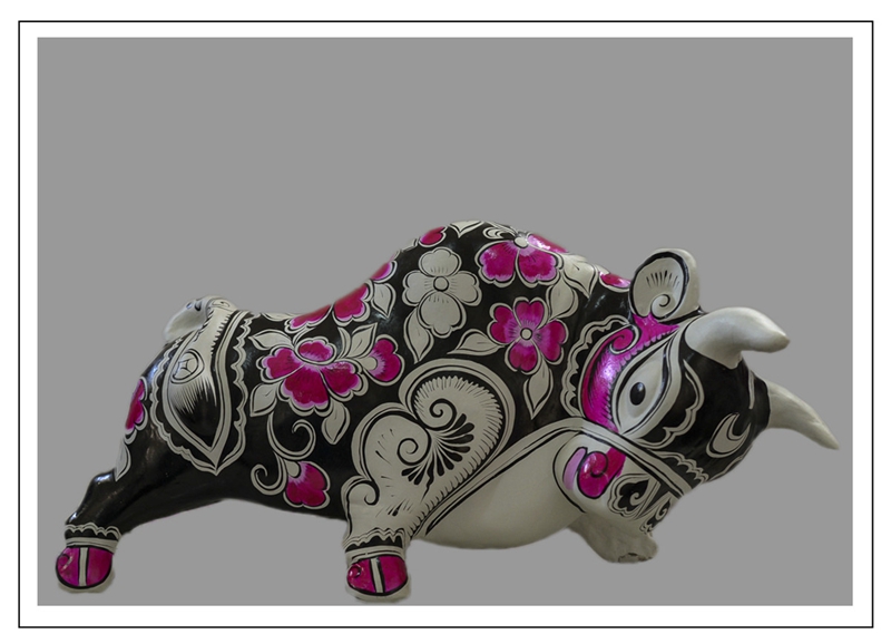 Kunstwerke von Tonstatuen in Fengxiang