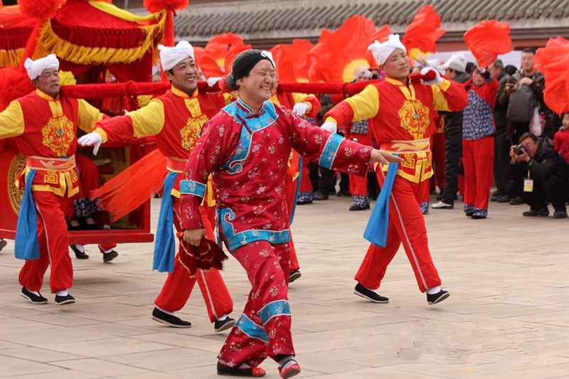 Das Frühlingsfest in Mizhi