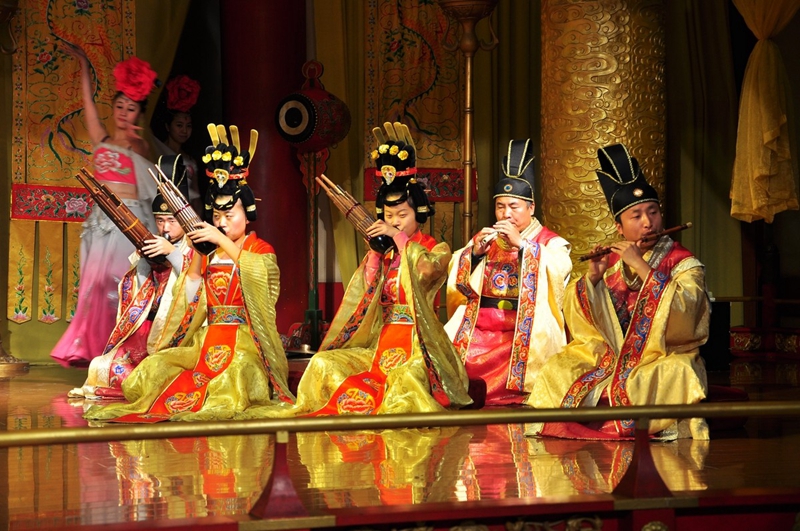 Xi′an Trommelmusik