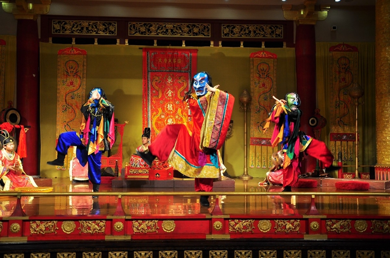 Xi′an Trommelmusik