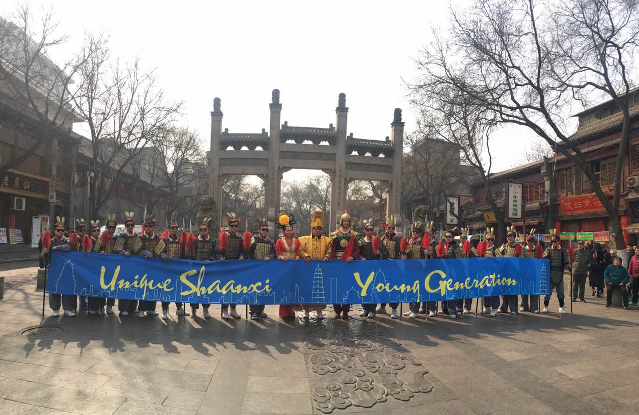 Cosplay-Show zurück in die Tang-Dynastie