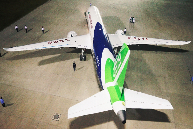 Jumbo-Jet C919 ist bereit für den Jungfernflug