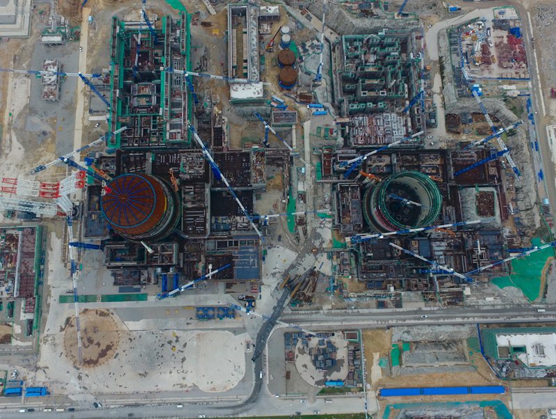 Sicherheitsbeh?lter des ersten ?Hualong 1“-Reaktors erfolgreich installiert