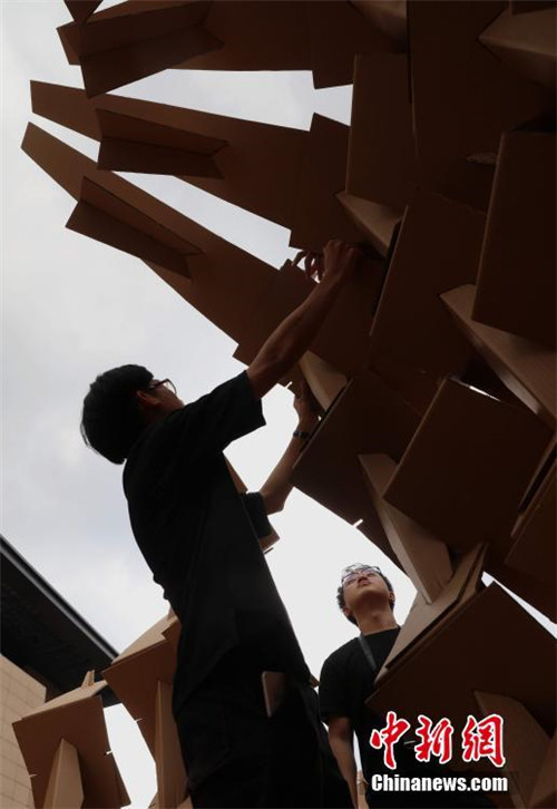 Kreatives Architekturfest in der TU Harbin