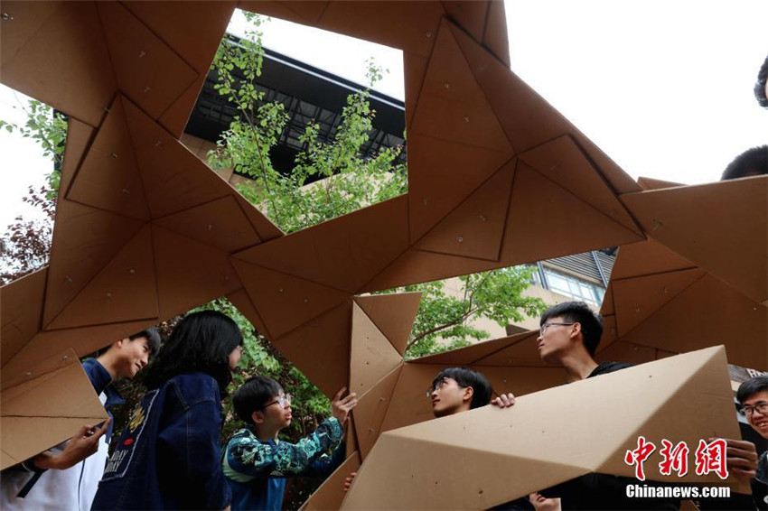 Kreatives Architekturfest in der TU Harbin