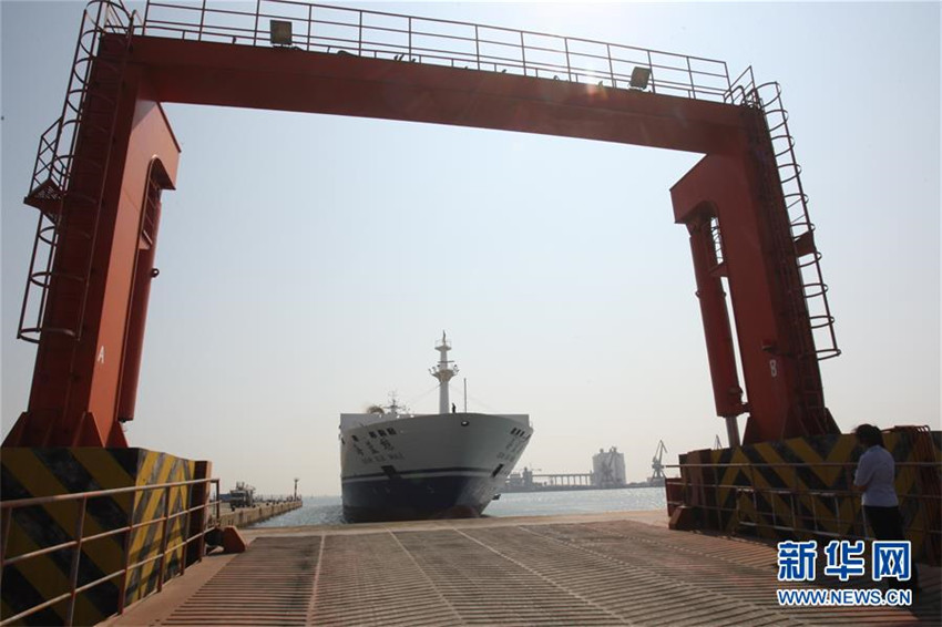 Neues Passagier- und Containerschiff verbindet China mit Südkorea