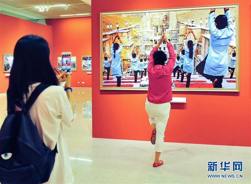 Fotoausstellung von Medienkan?len der BRICS-Staaten in Beijing