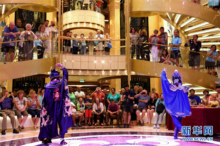 Chinesische Kulturdarbietungen auf der ?Majestic Princess“