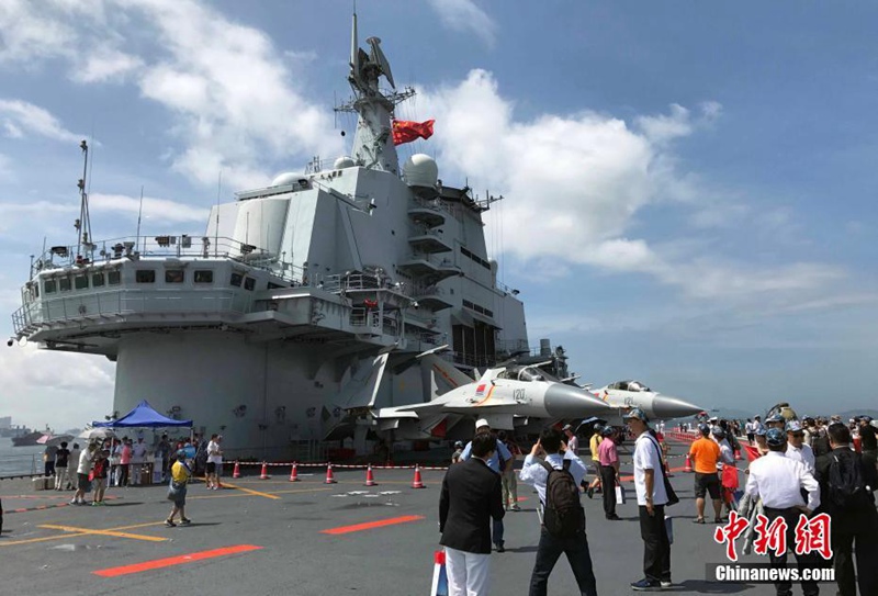 Flugzeugtr?ger ?Liaoning“ in Hongkong ?ffentlich zug?ngig