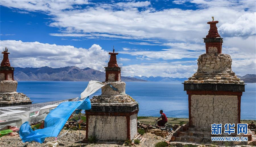 Faszinierender Tangra Yumco-See in Tibet