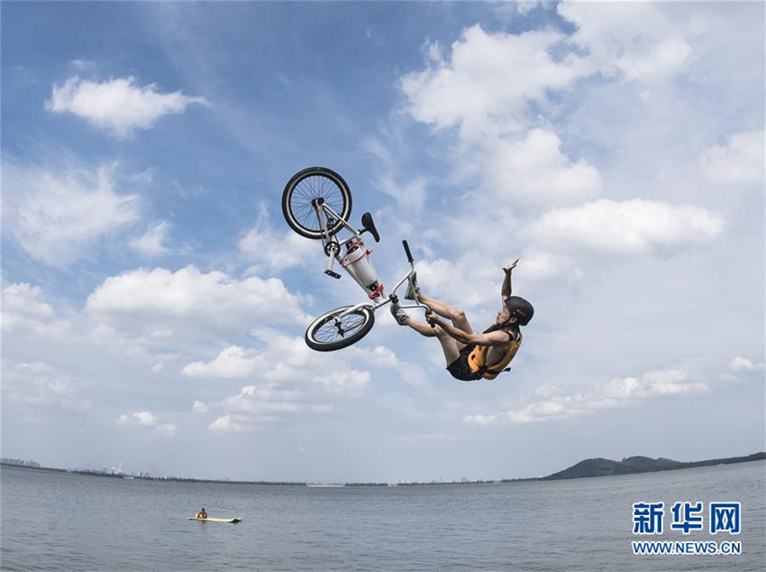 Faszinierende BMX-Rad-Show in Wuhan