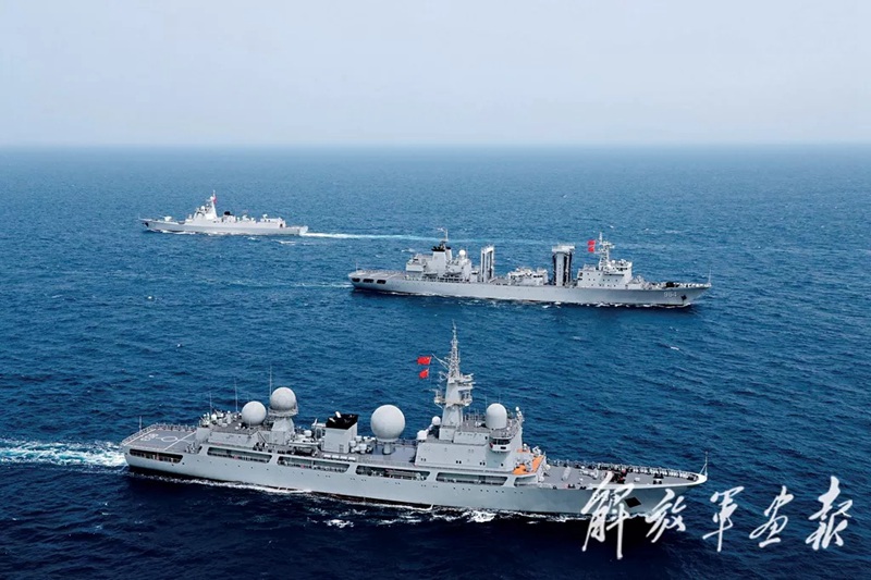 Die Seeparade zeigt das neue Aussehen der chinesischen Volksbefreiungsarmee