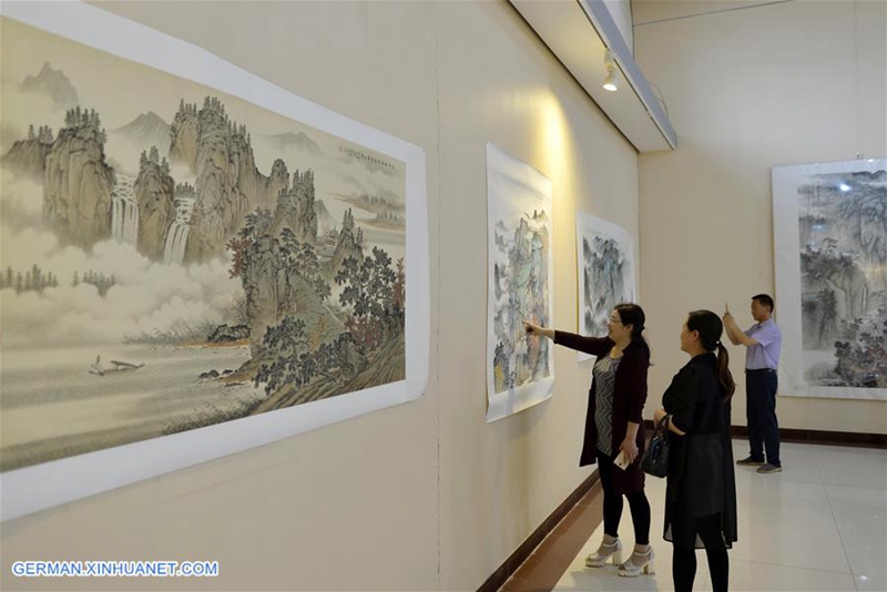 Gongbi-Malerei in Ningjin