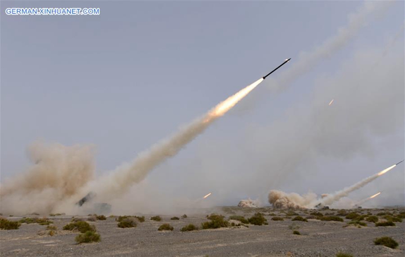 Chinesische Armee führt übung in Korla durch