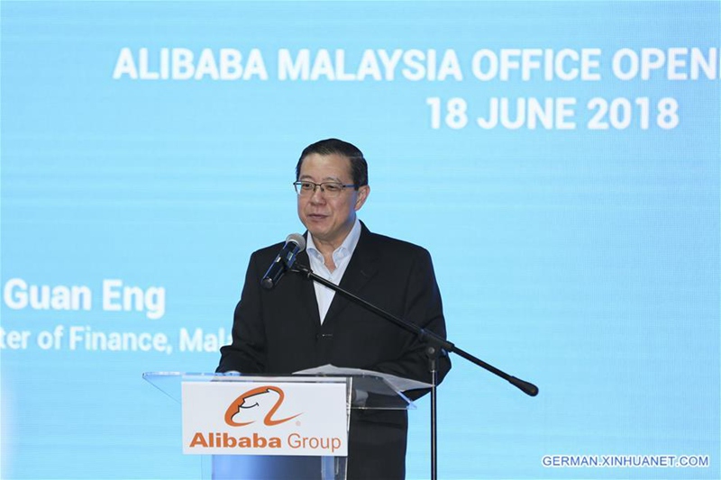 Alibaba erweitert seine Pr?senz in Malaysia mit einem neuen Landesbüro