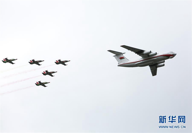 Chinesische Soldaten nehmen erstmals an Milit?rparade in Wei?russland teil