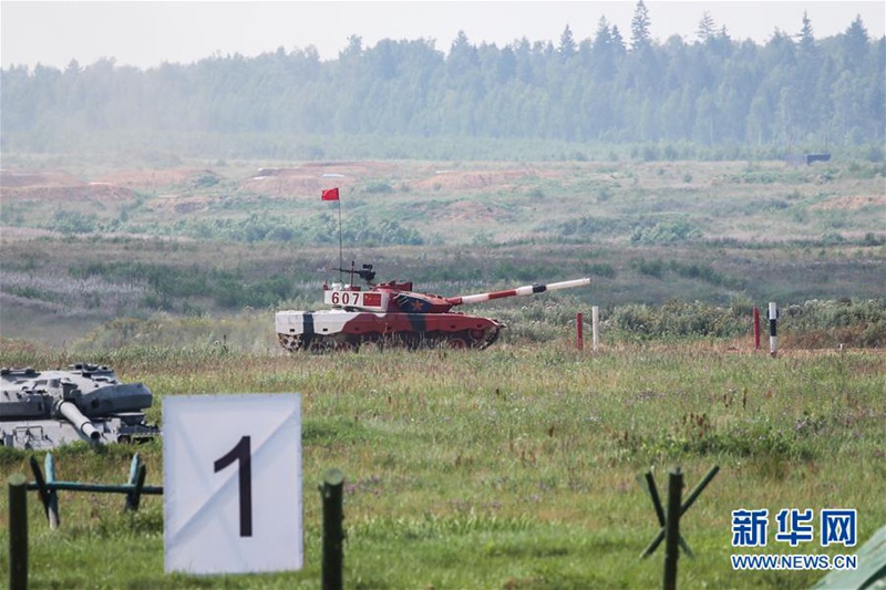 China gewinnt in den Internationalen Armeespielen im Panzerwettbewerb