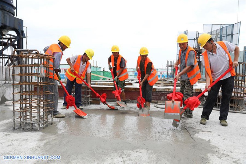 T3N-Turm in Chongqing ist rohbaufertig