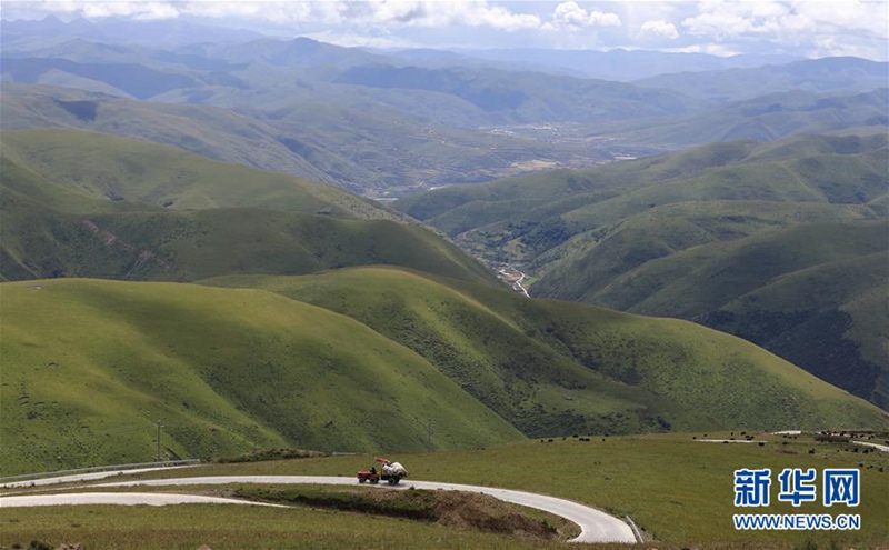 Himmelsstra?e in Sichuan