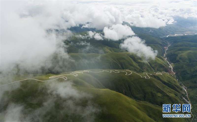 Himmelsstra?e in Sichuan