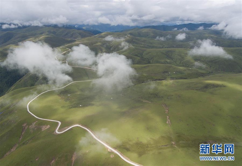 Himmelsstra?e in Sichuan