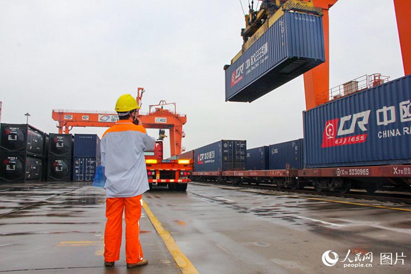 China-Europa-Güterzüge legen seit 2011 10.000 Fahrten zurück