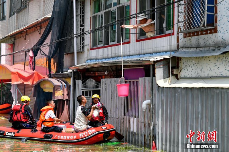 Starke Regenf?lle überfluten Südchina