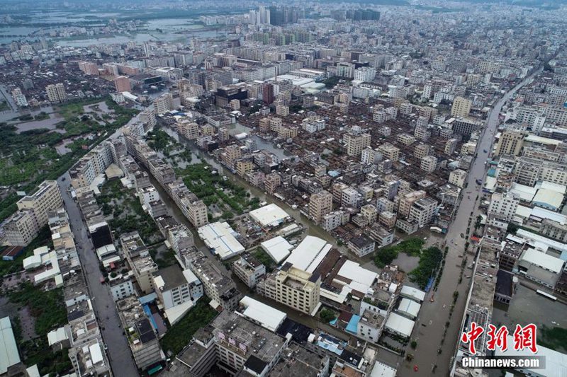 Starke Regenf?lle überfluten Südchina