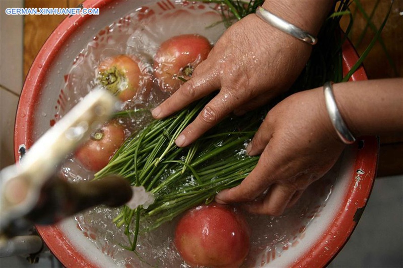 Wasserprojekte verbessern Wasserversorgung im Dorf Hejiakouzi in Ningxia