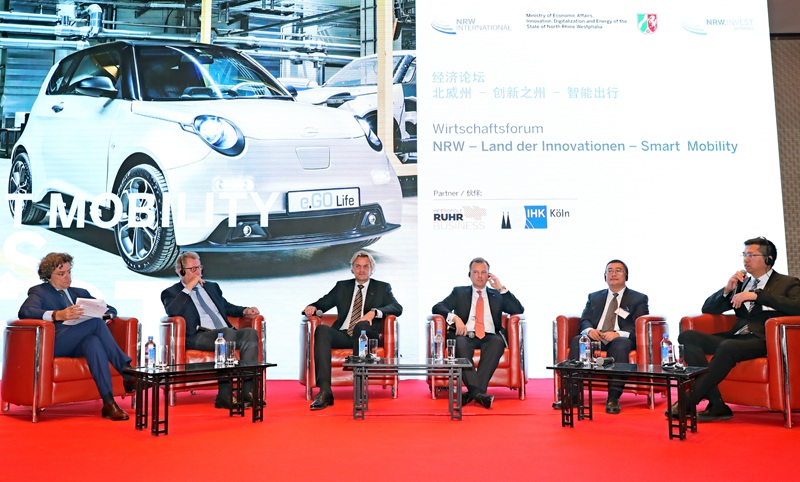 NRW-Wirtschaftsforum zum Thema Smart Mobility er?ffnet in China 