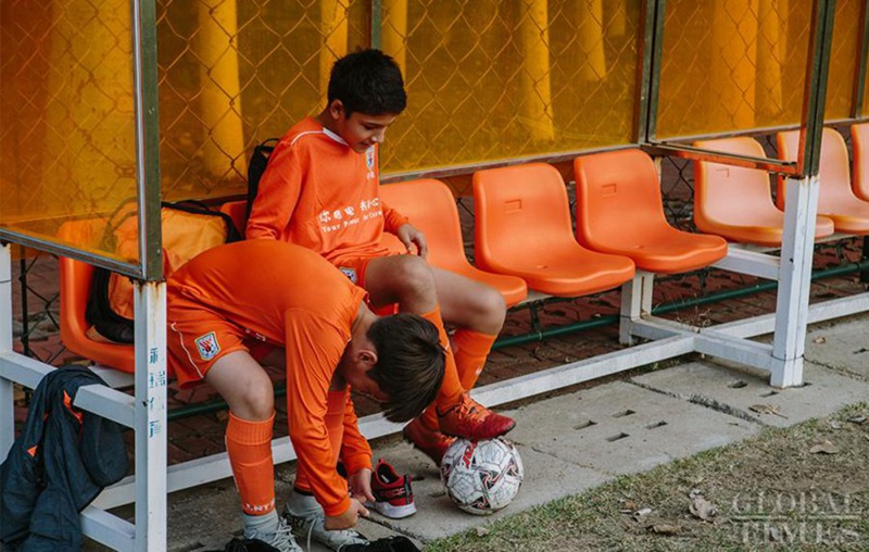 Ein Tag in der Shandong Luneng Fu?ballschule