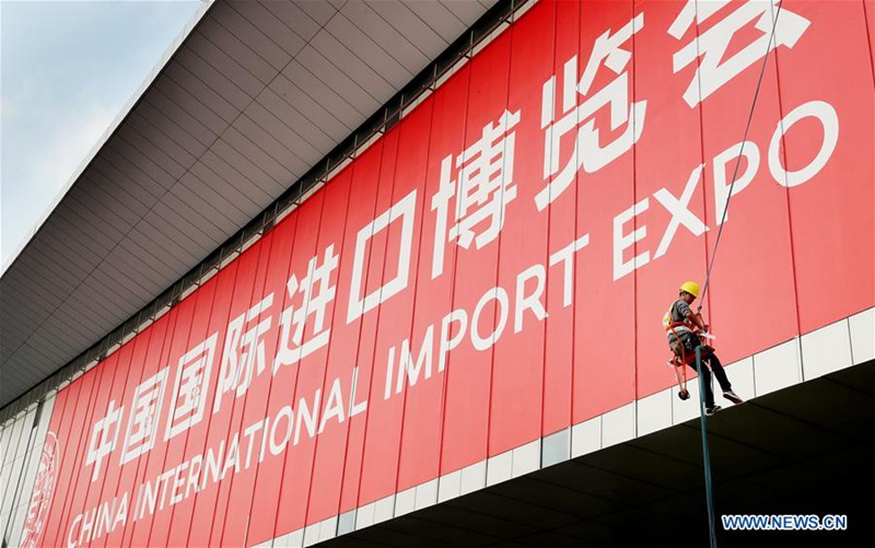 Shanghai bereitet sich auf bevorstehende Import-Expo vor