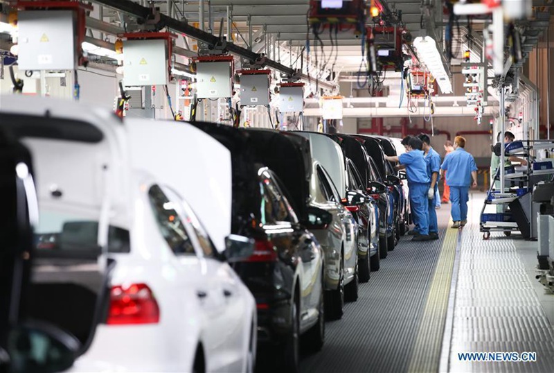 Shanghai Volkswagen pr?sentiert neue Autos auf der CIIE